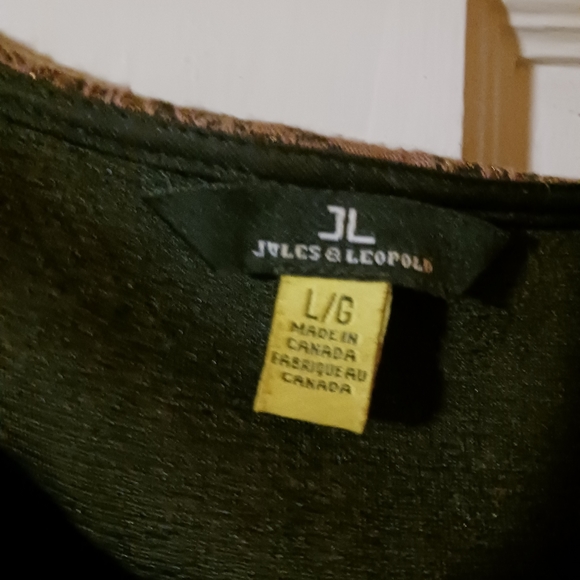 Jules & Leopold short sleeve Shirt- Size Lg - Picture 2 of 5